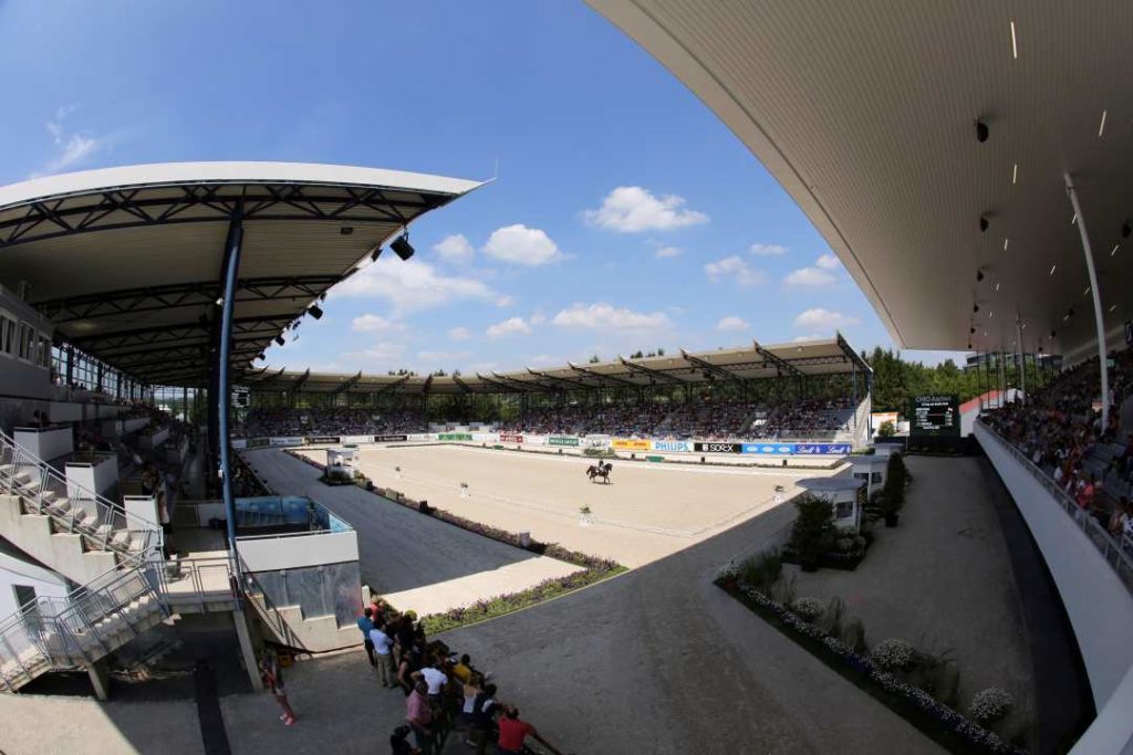 Das Dressurstadion in der Soers. © CHIO Aachen/Michael Strauch